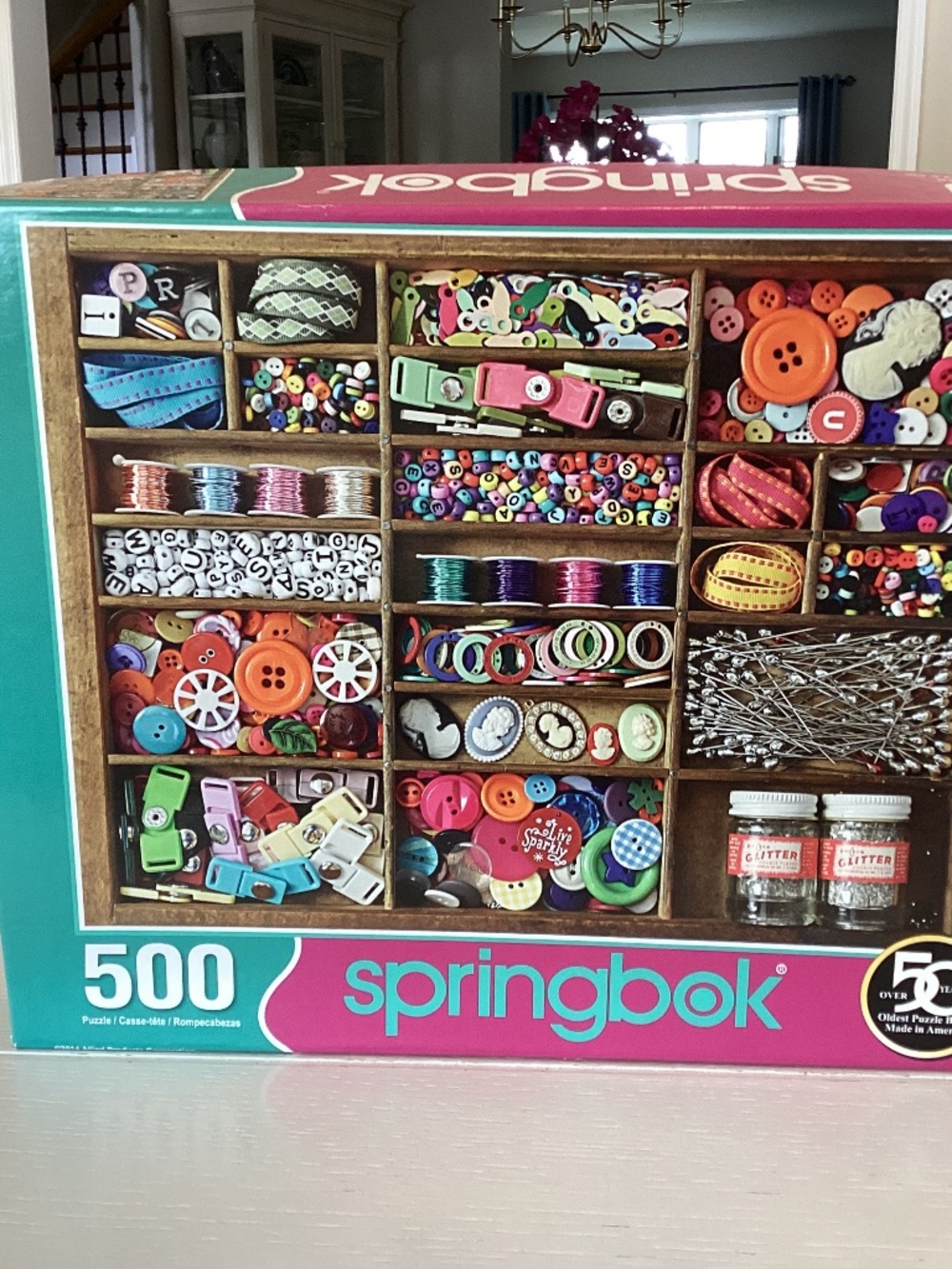 Springbok “The Sewing Box” 500-Piece Puzzle